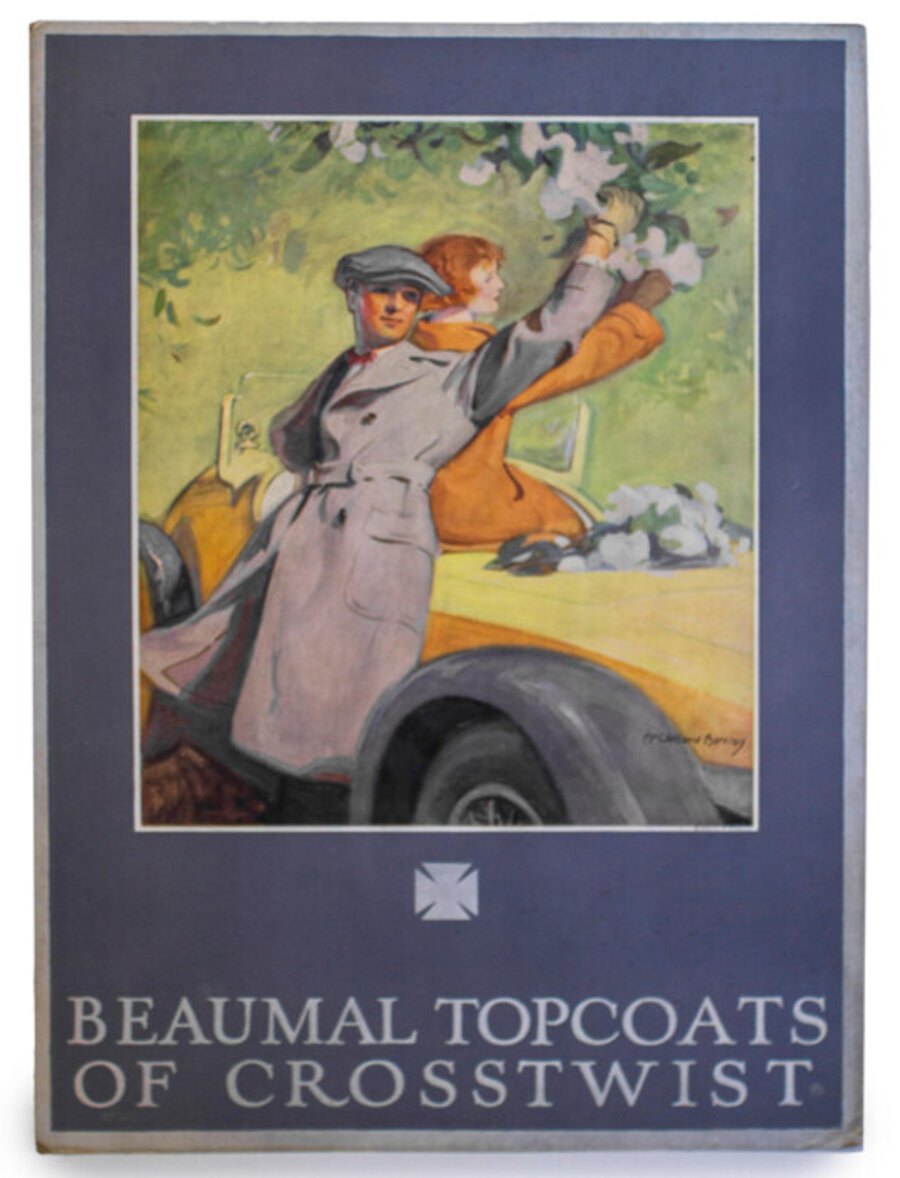Beauumal Topcoats of Crosstwist by McClelland Barclay