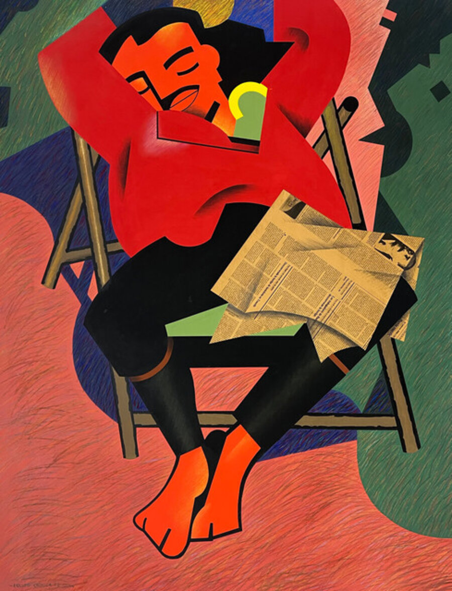 Lecteur assoupi