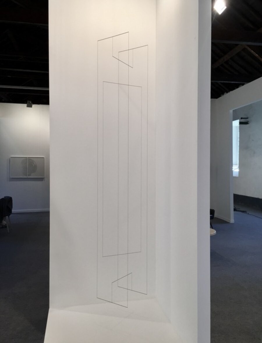 Line Sculpture (column) #6
