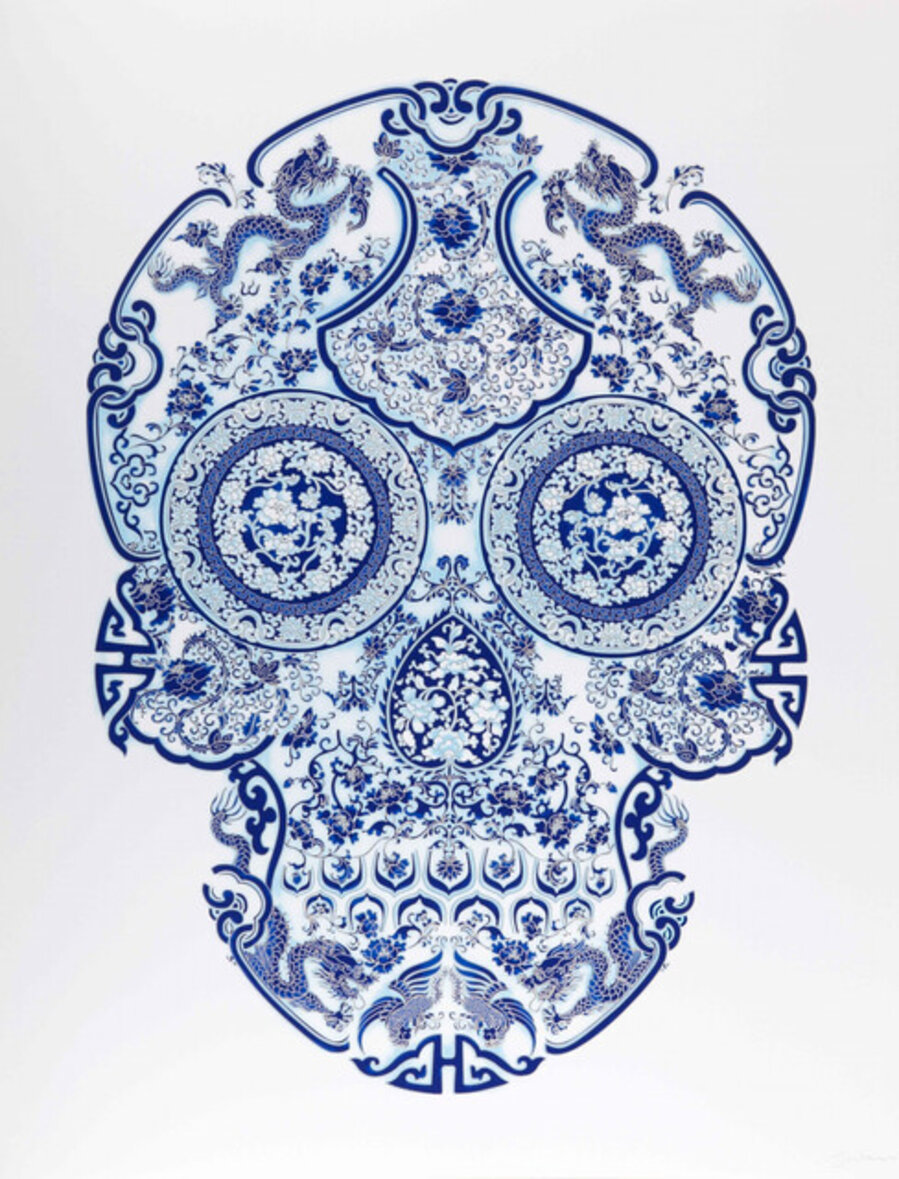 Porcelain Skull