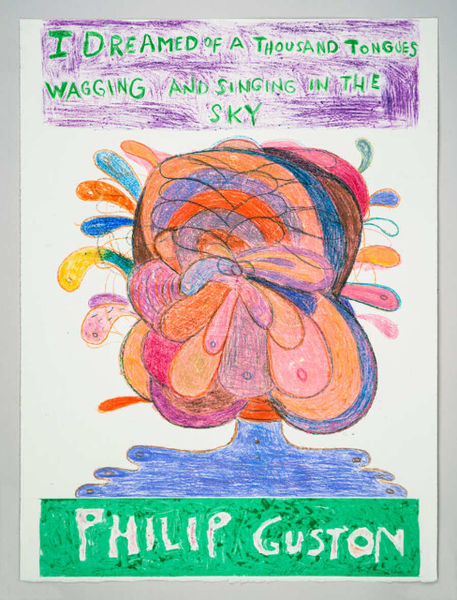 I Dreamed Of A Thousand Tongues Wagging And Singing In The Sky/Philip Guston II