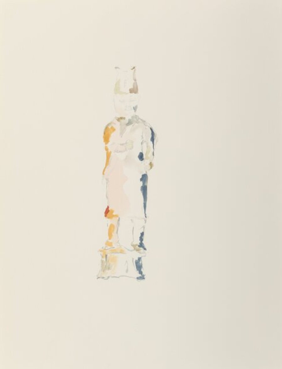 Study for Warrior with Clenched Fists