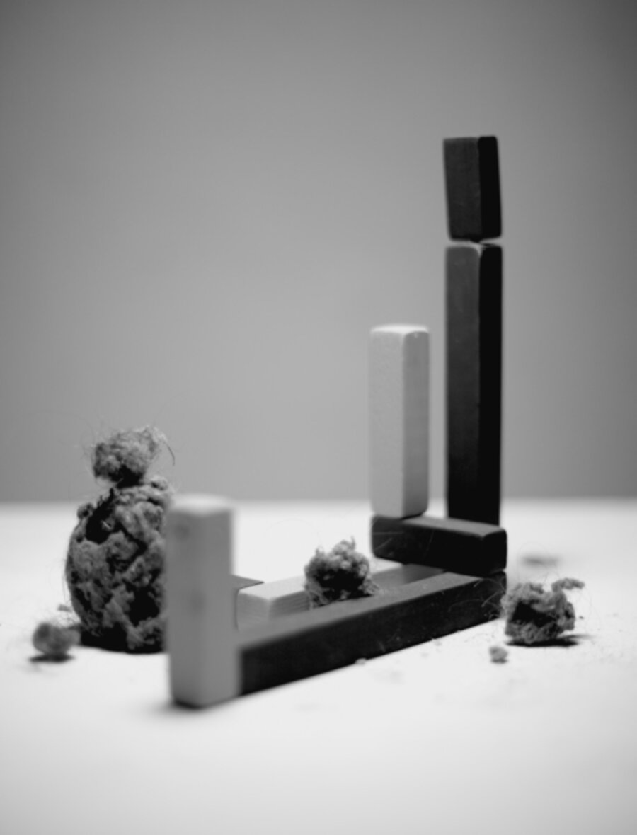 An Old Man and a story (Wood and Dust)