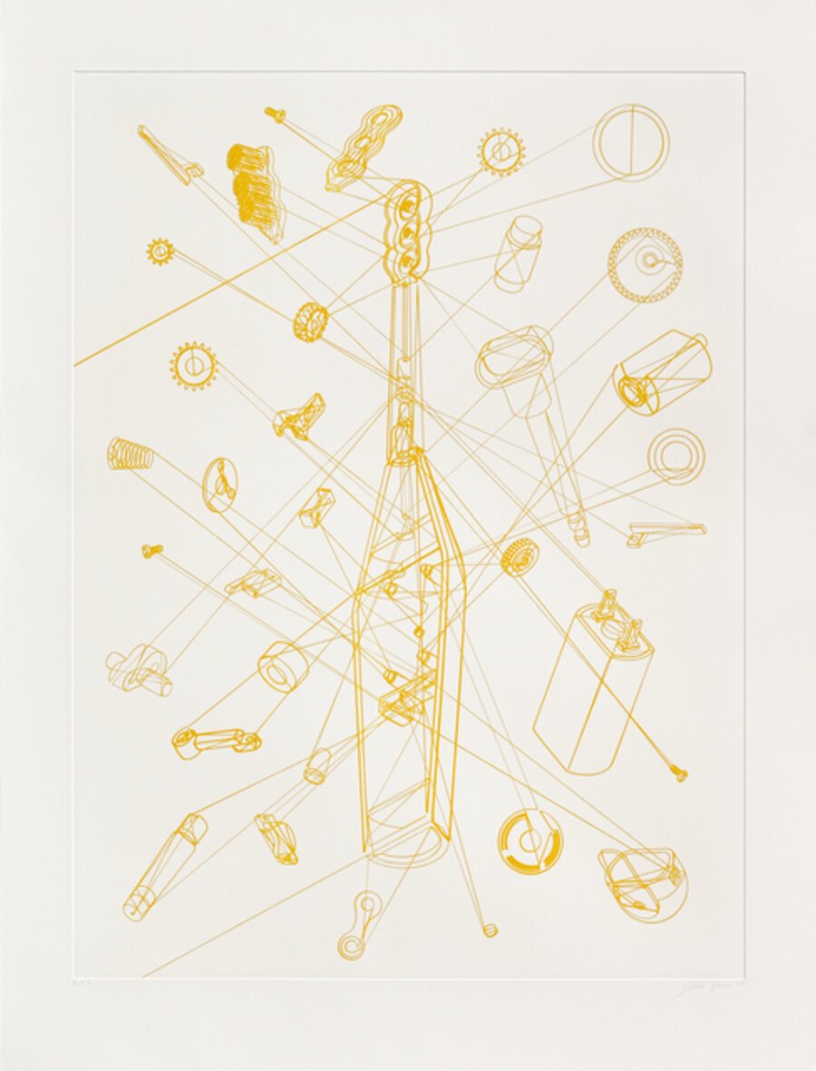 Electric Toothbrush (One-Continuous Line)