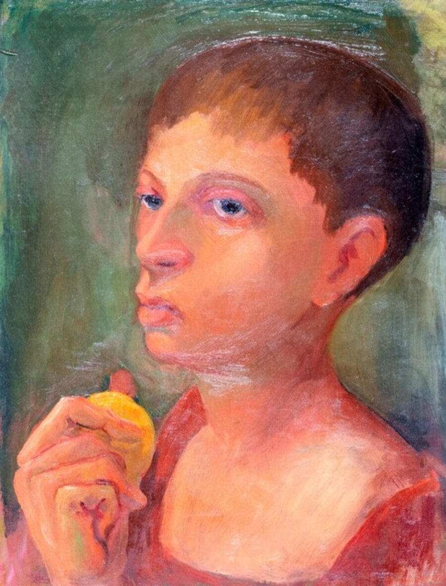 Head of a boy