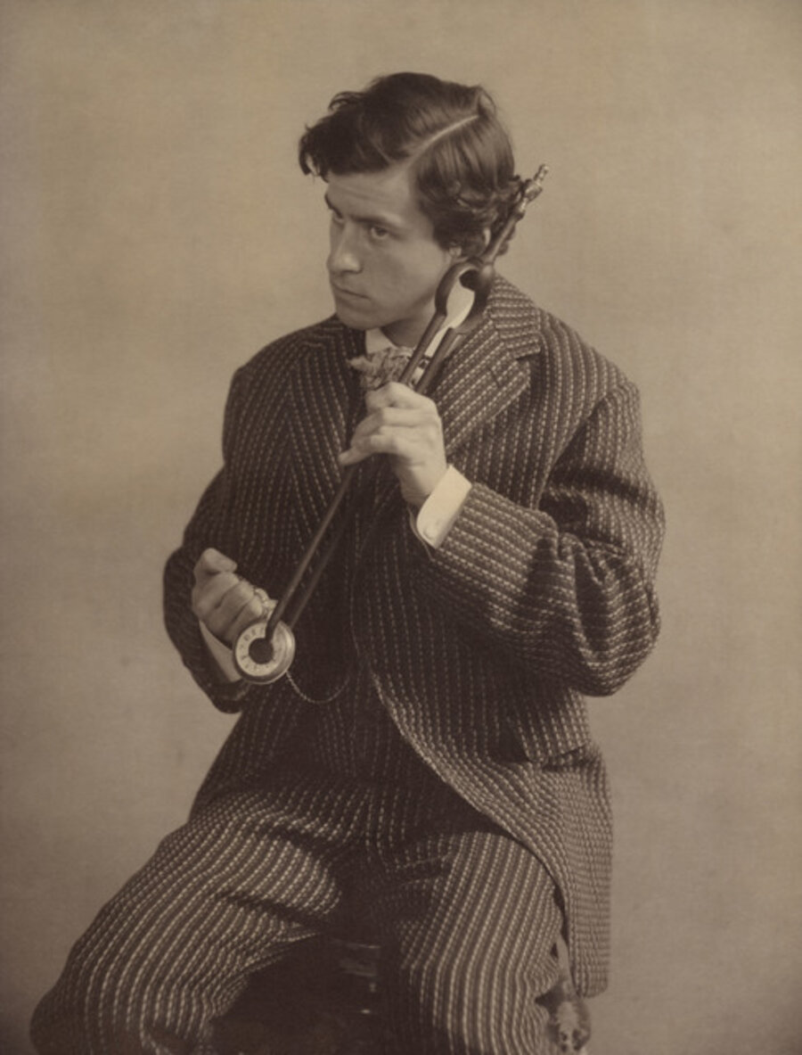 The Tick-Tock of a watch heard at the extremity of a pair of tongs, 30th May 1884, 1884
