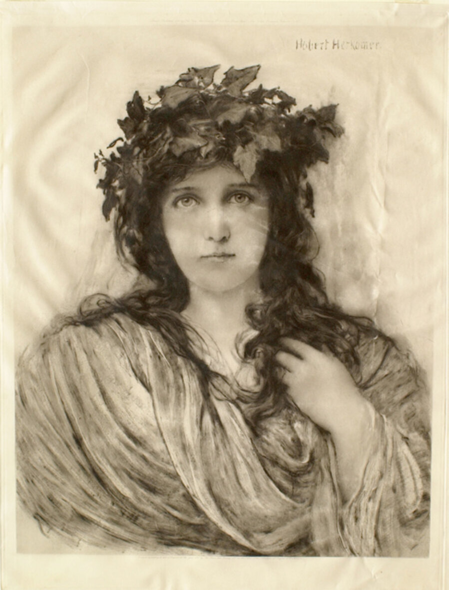 A Bacchante