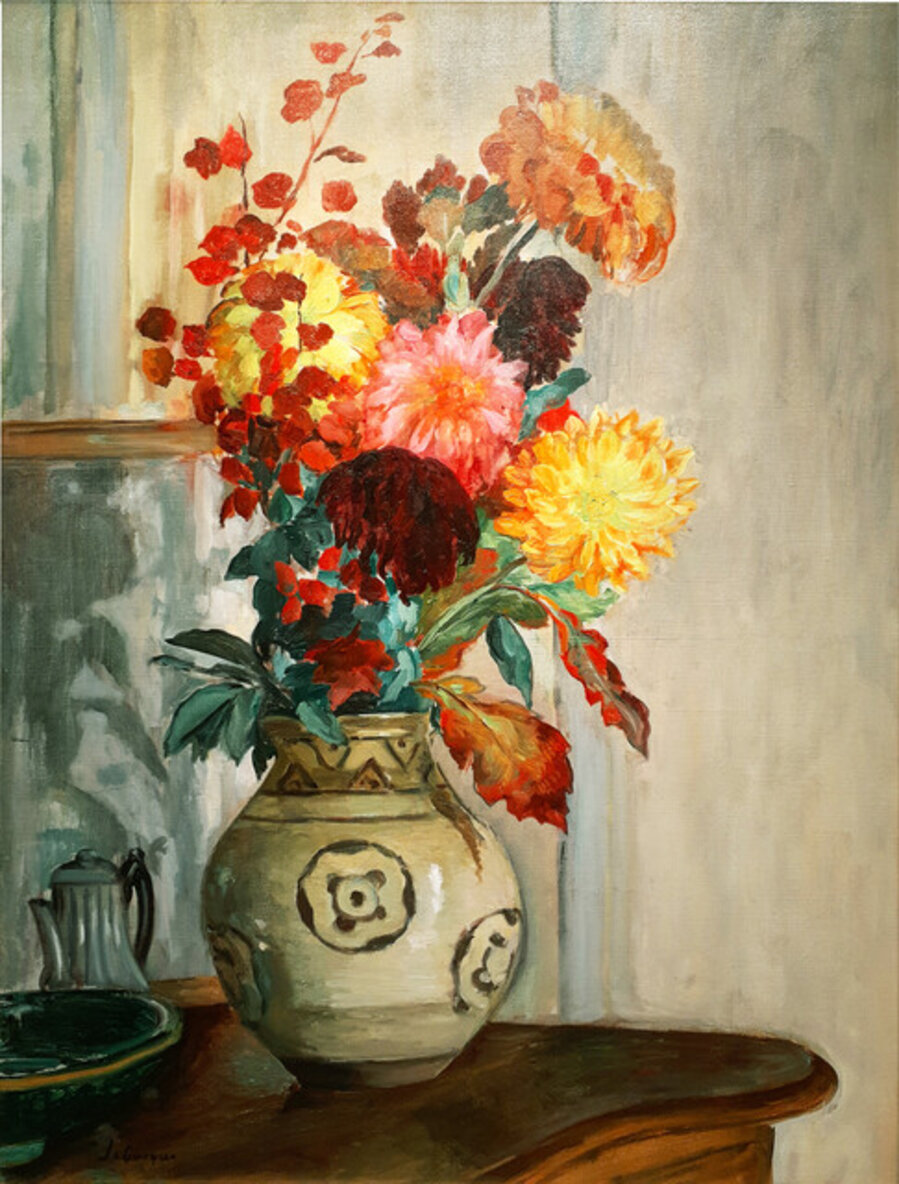 Vase de Chrysanthème