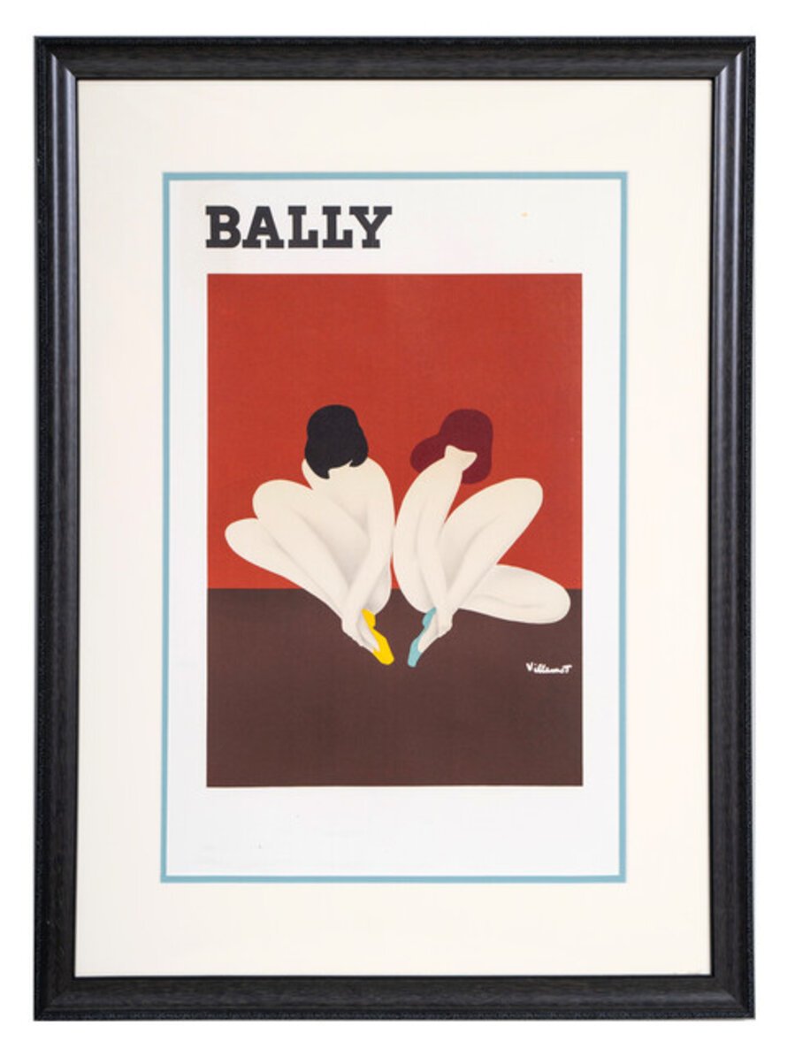 Bally - Original Poster - French Fashion - Ballet - Lotus