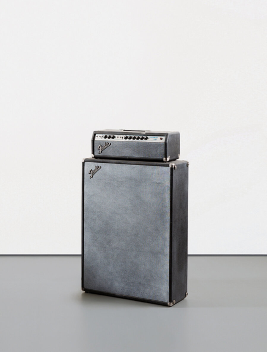 Fender Showman Amp with Cabinet #2 (Duct Tape & Cigarette Burn)