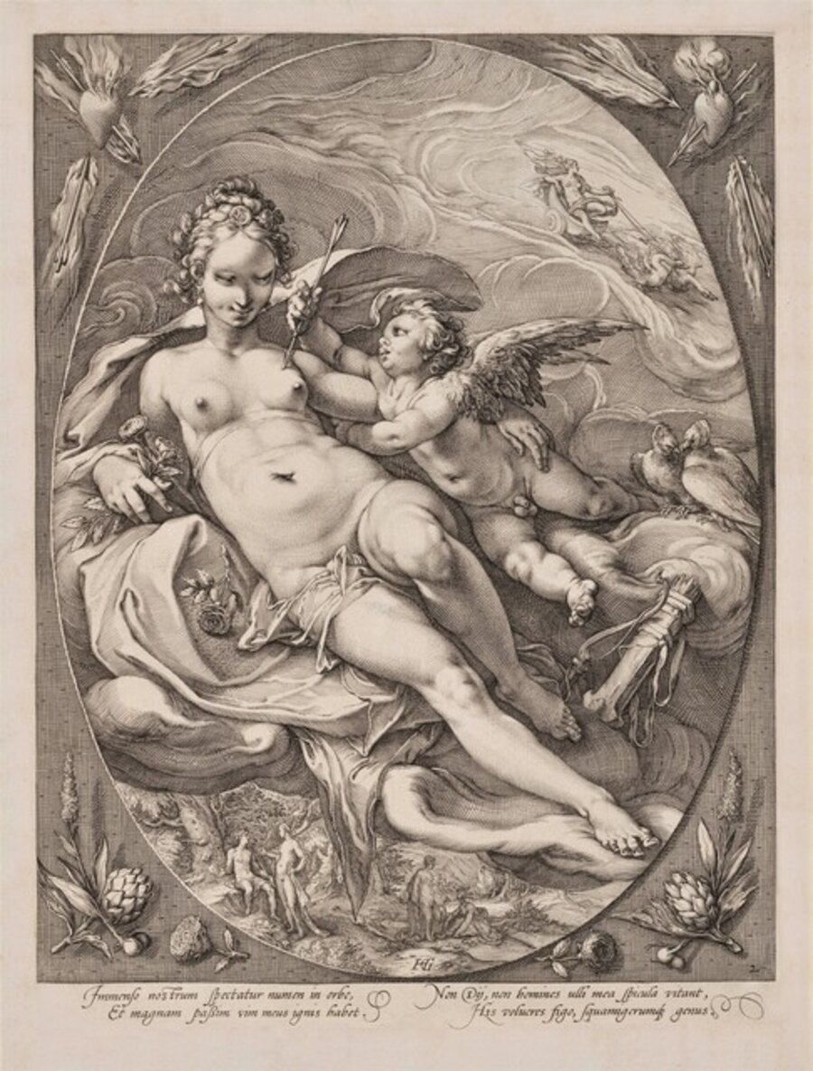 Venus and Cupid
