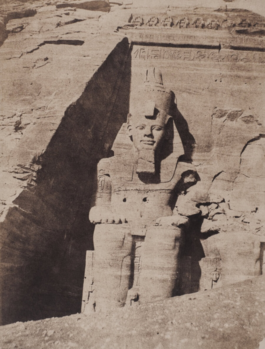 Abu Simbel. Eastern Colossus