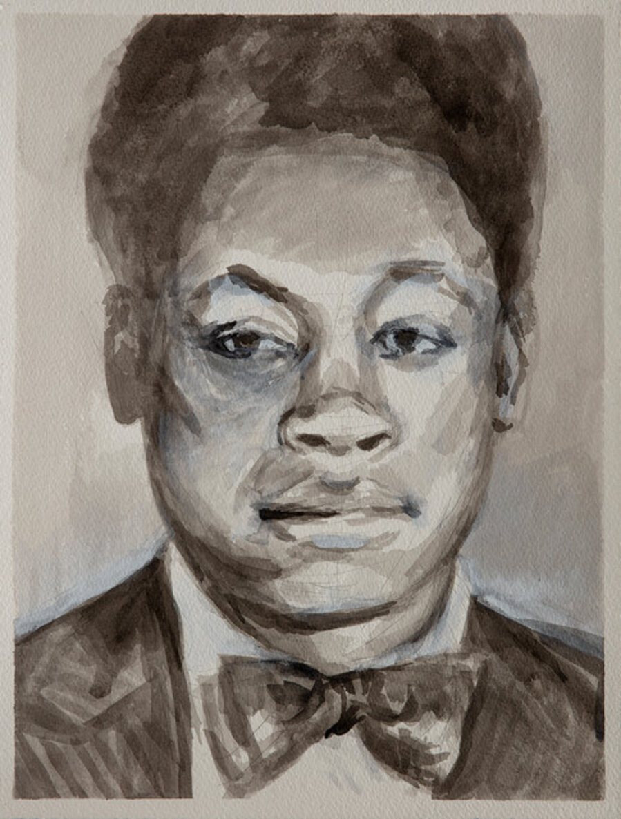 Boxing Portrait - Young Claude McKay
