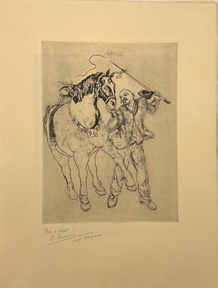 Le cheval au concours