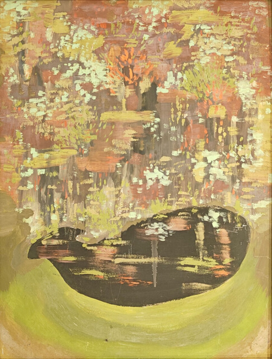 Pond in Back of Her House