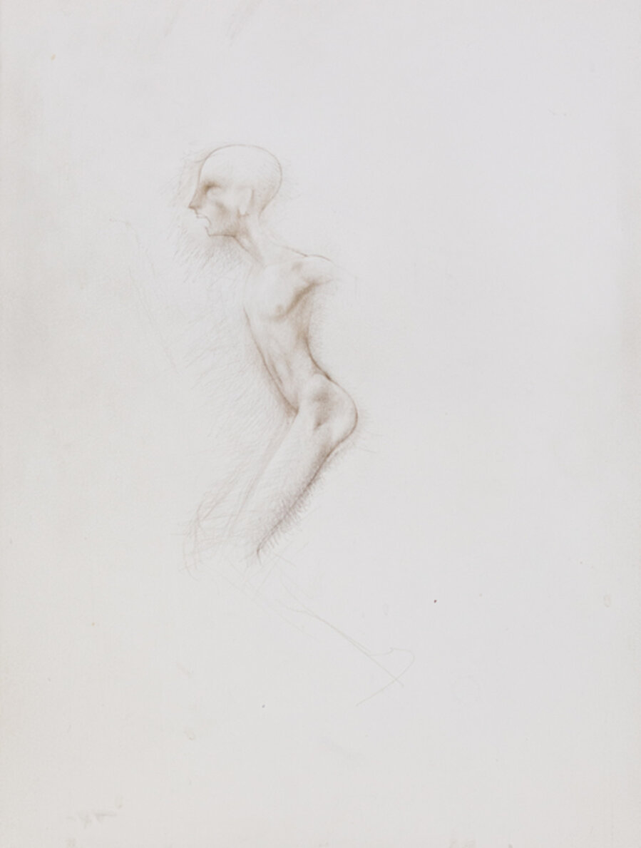 Untitled Boy in the Style of Akhenaten