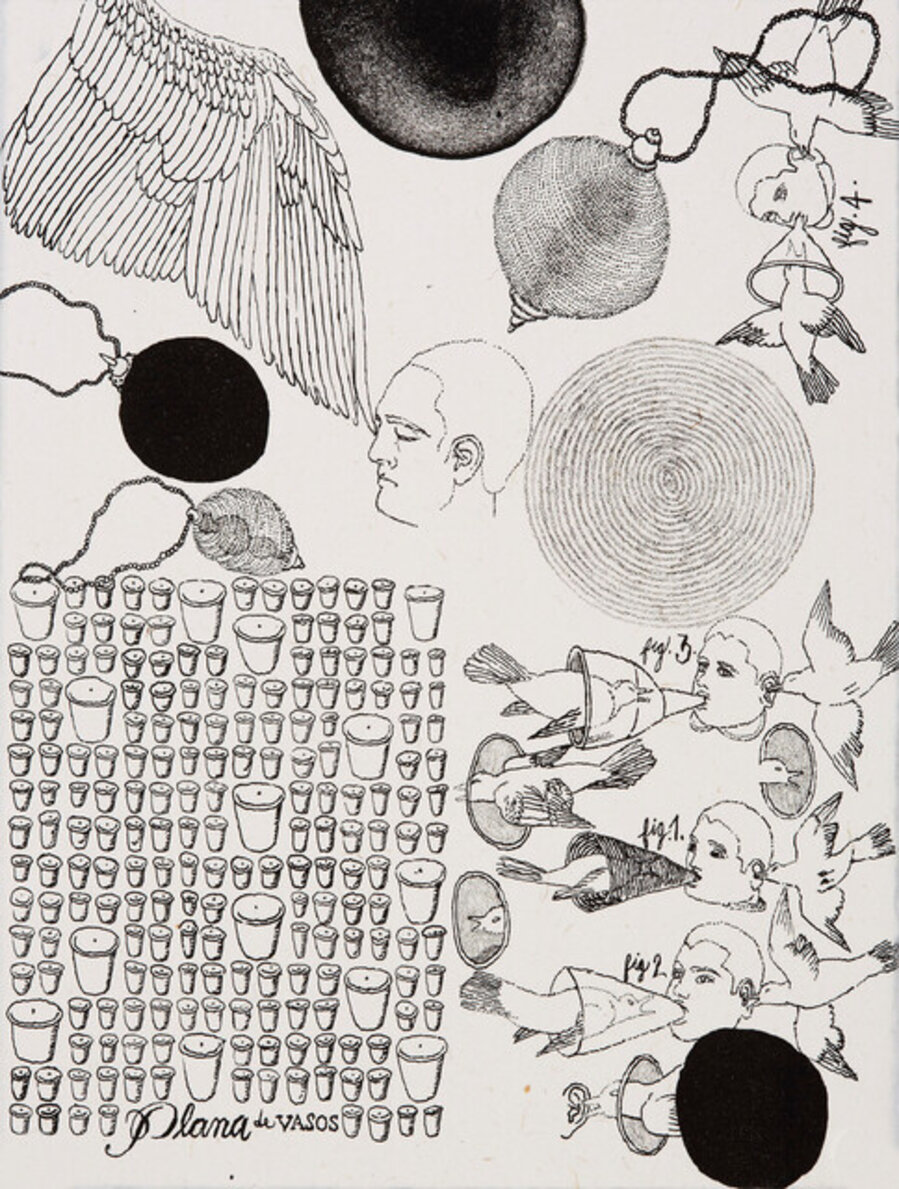 Untitled (Suite of 8 Lithographs w/ handmade folio case)