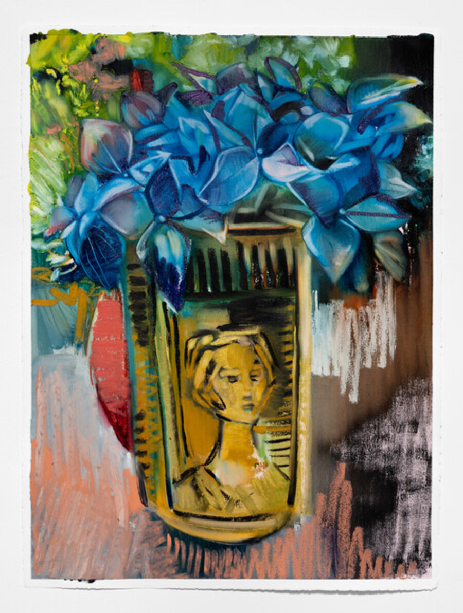 Blue Hydrangeas for Dot