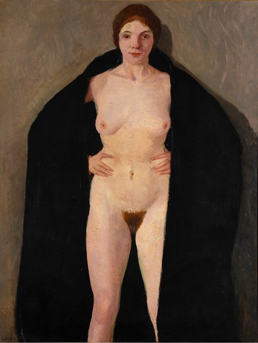 Dama dal mantello nero, Dama dal mantello nero