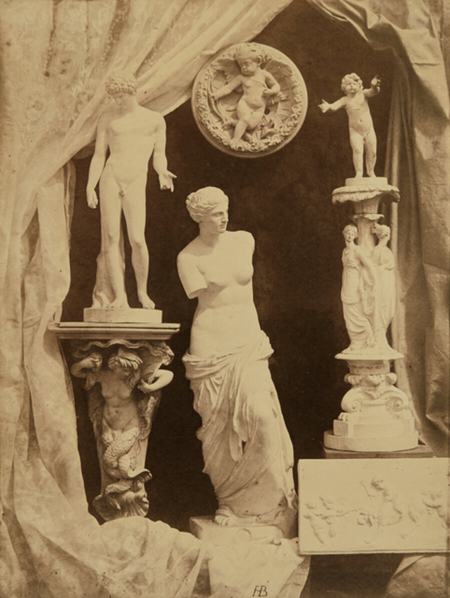 Untitled (Still life with statuary)