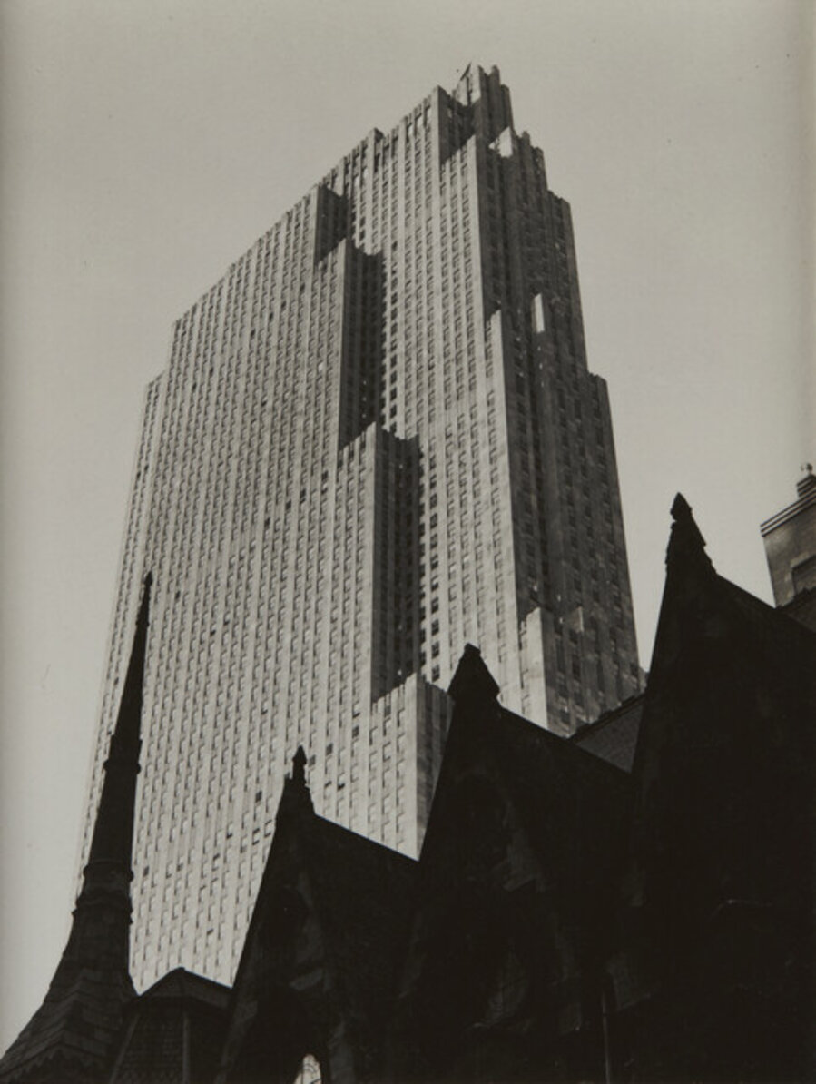Rockefeller Center and Church, New York