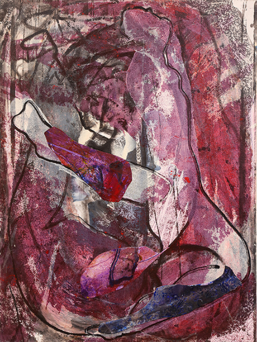 Nude In Aubergine