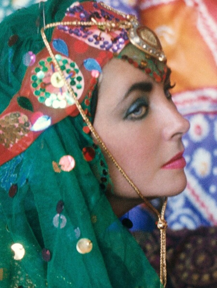Elizabeth Taylor Dressed as an Odalisque II