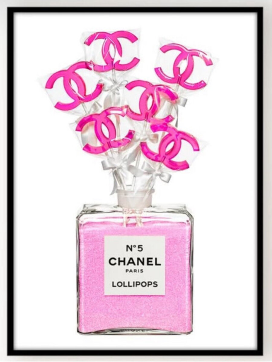 Chanel Lollipops - (various sizes available upon request)