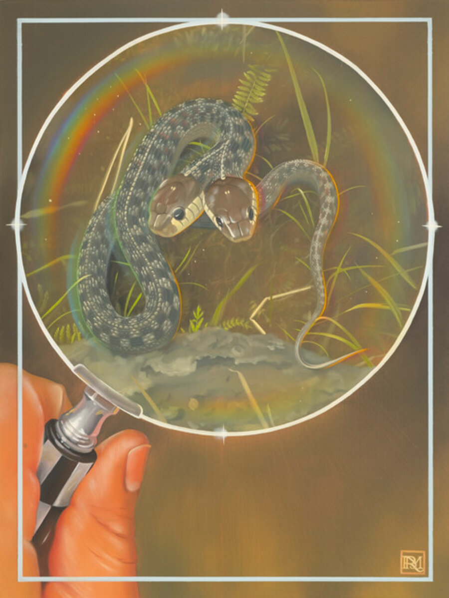 Thamnophis Sirtalis Sirtalis (Does the two-headed snake get one name or two?)