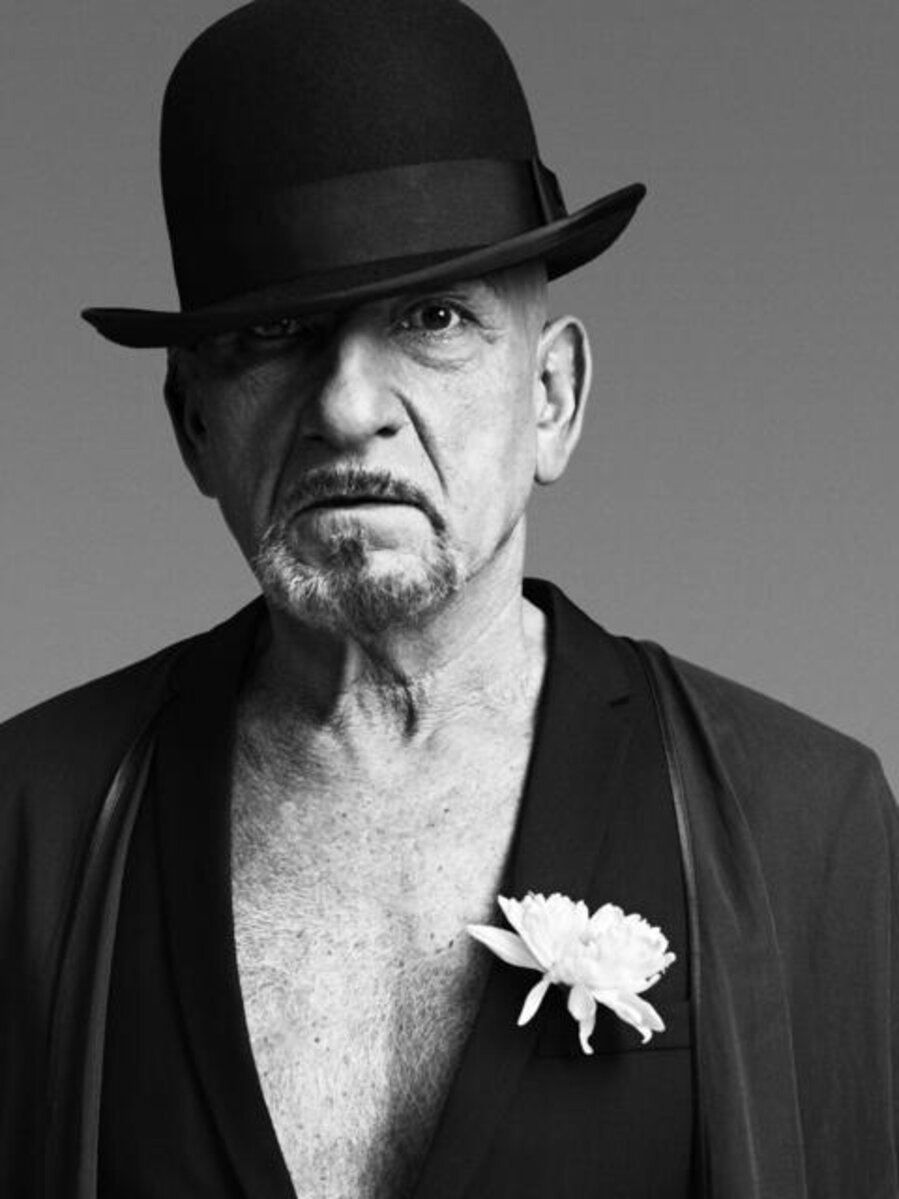 Sir Ben Kingsley, Portait with Flower