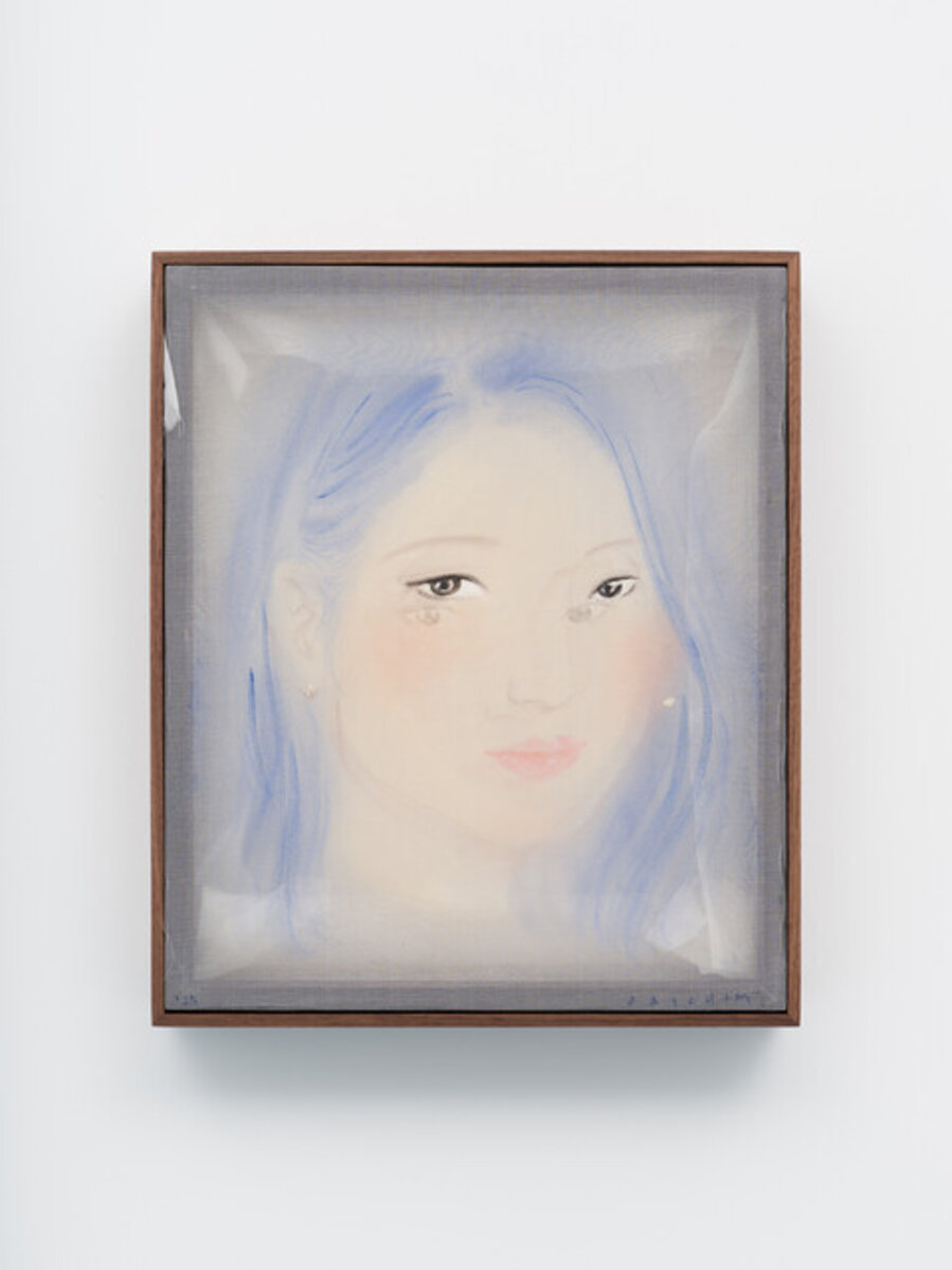 Miss Ceilingfan In Blue (Knower)
