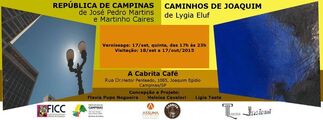 Caminhos de Joaquim - República de Campinas, installation view