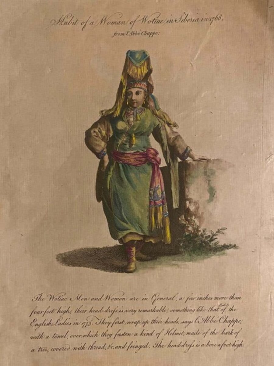 Costume of a Woman from Siberia