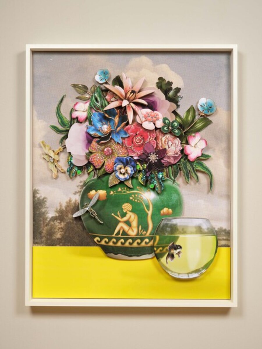 Vanitas (Double Self-Portrait as a Goldfish and a Vase)