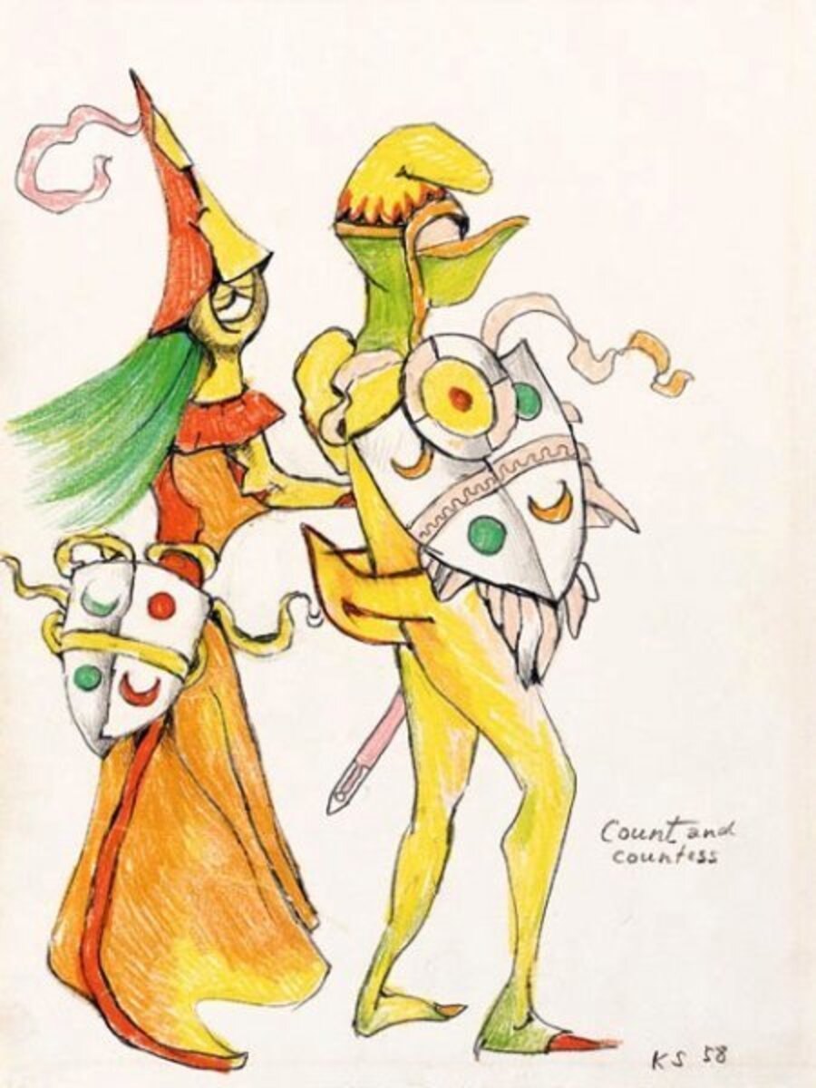 Count and Countess (Madrigal sketch for the menotti ballet: The Unicorn,The Gorfon, and The Manticore)