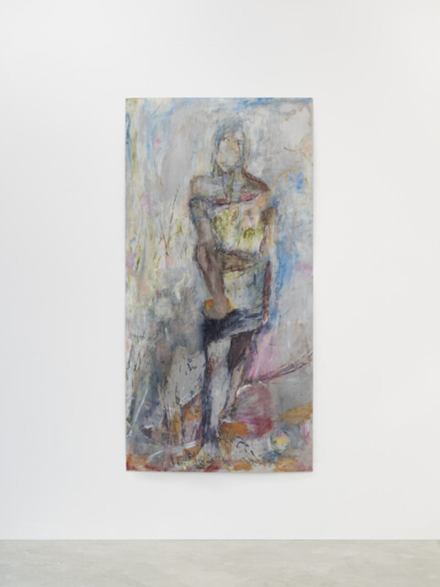 Figure with brick