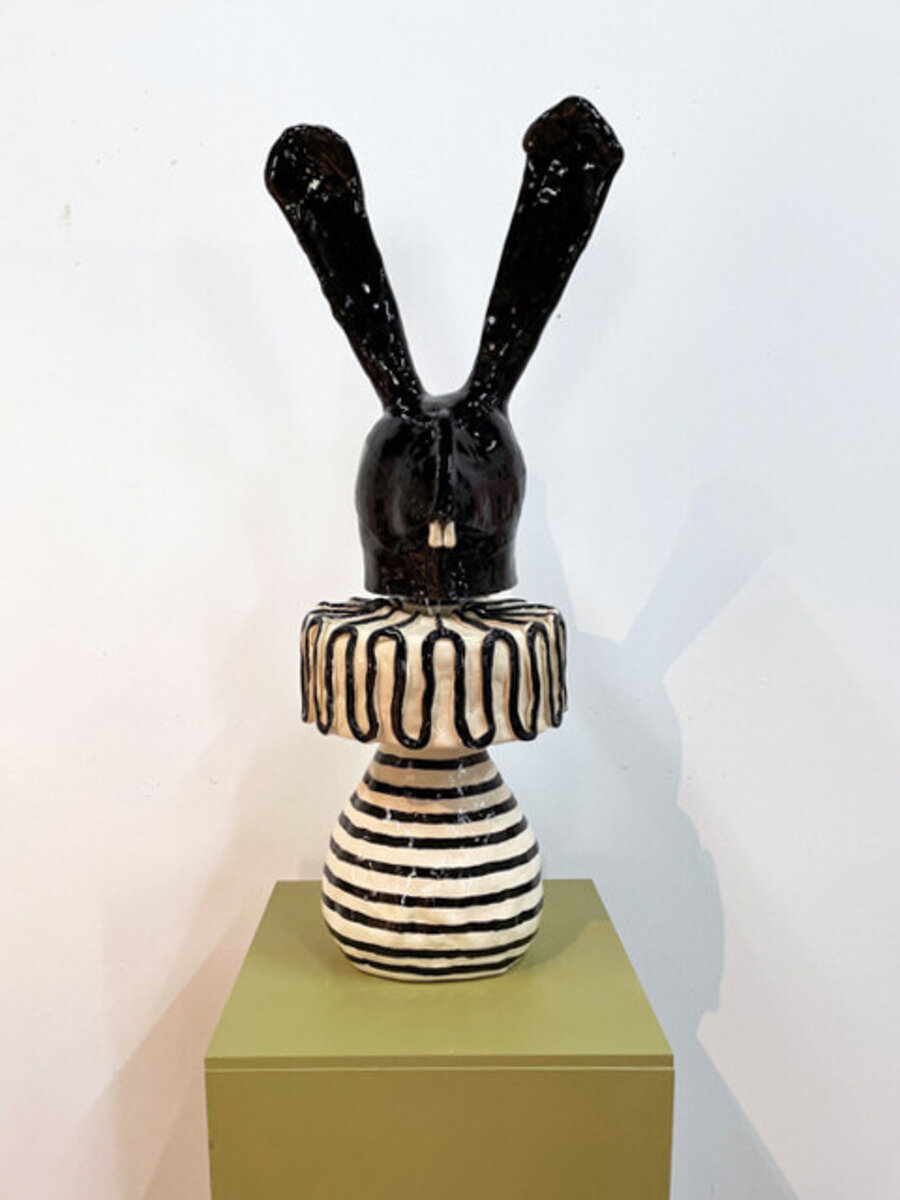 Royal black rabbit