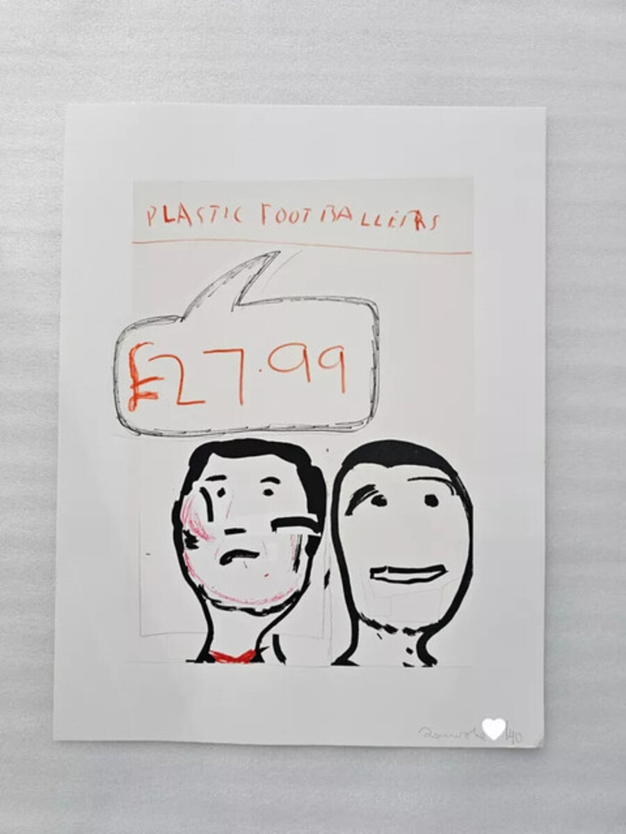 Plastic footballers