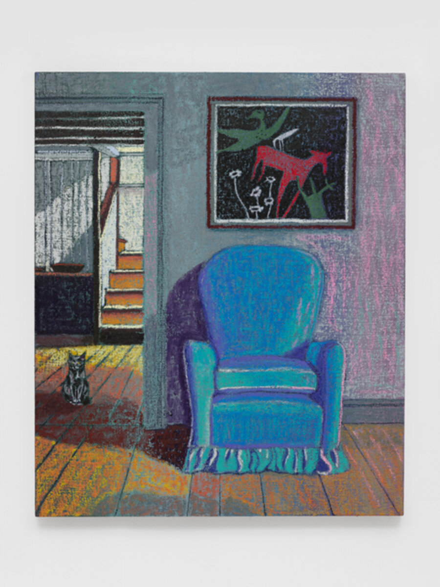 Interior with Walter Battiss