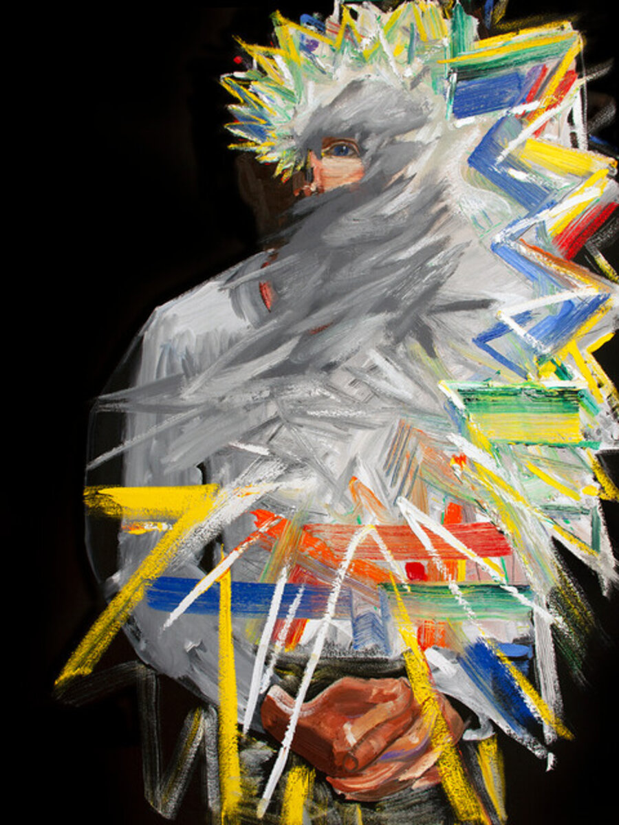 Self Portrait With Migrane