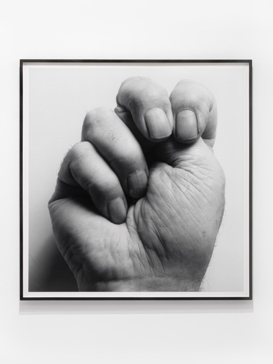 Self Portait (Clenched Fist over Thumb)