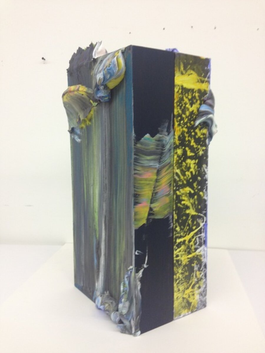Dark Blue Column