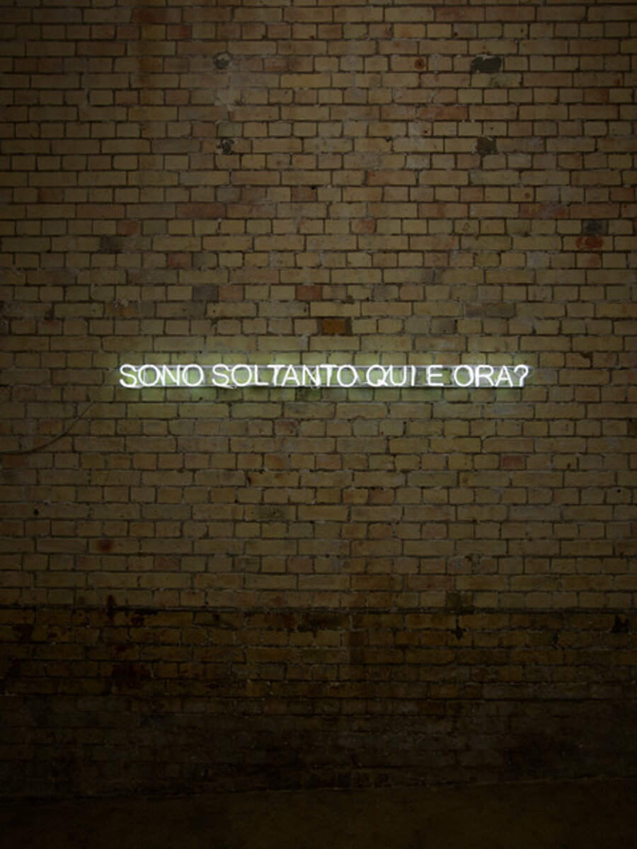 Sono soltanto qui e ora?