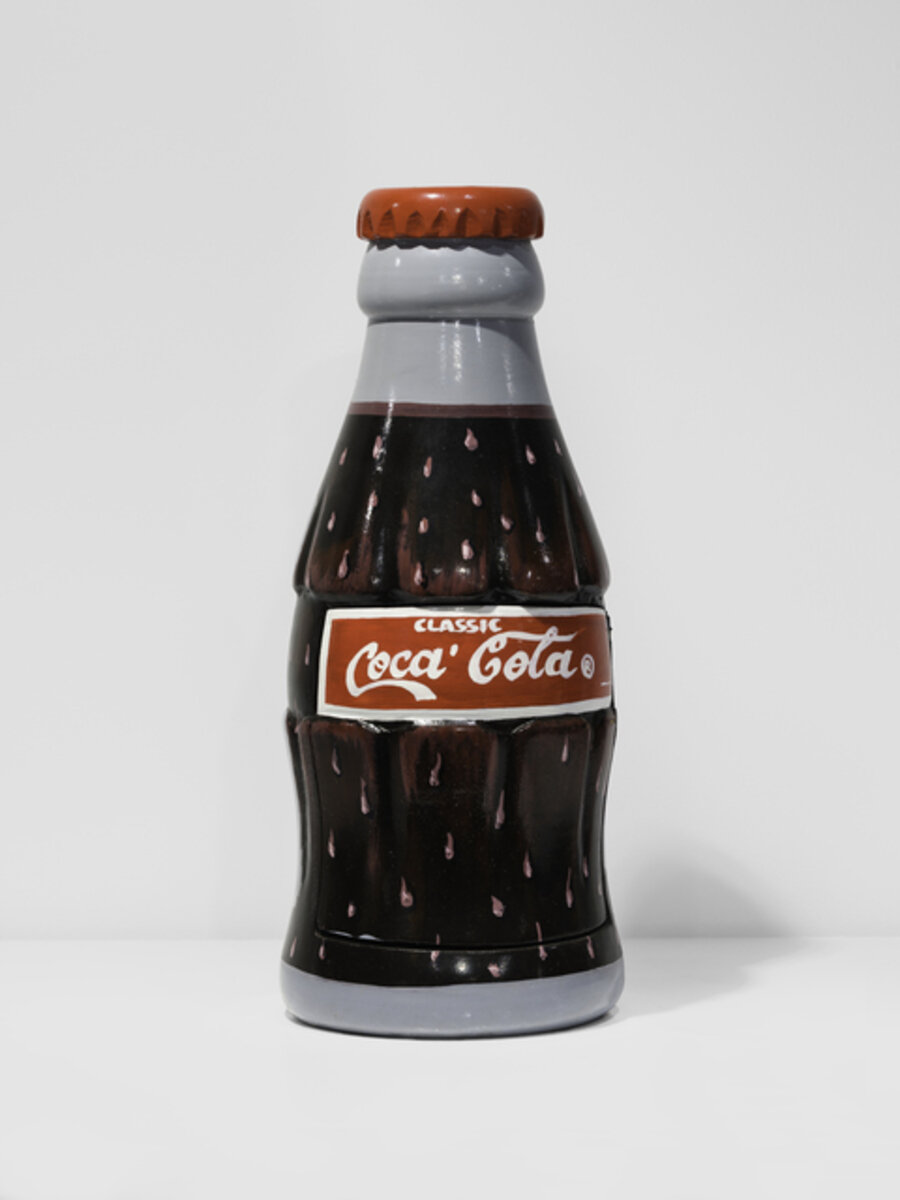 Coke Bottle Mini Sculpture