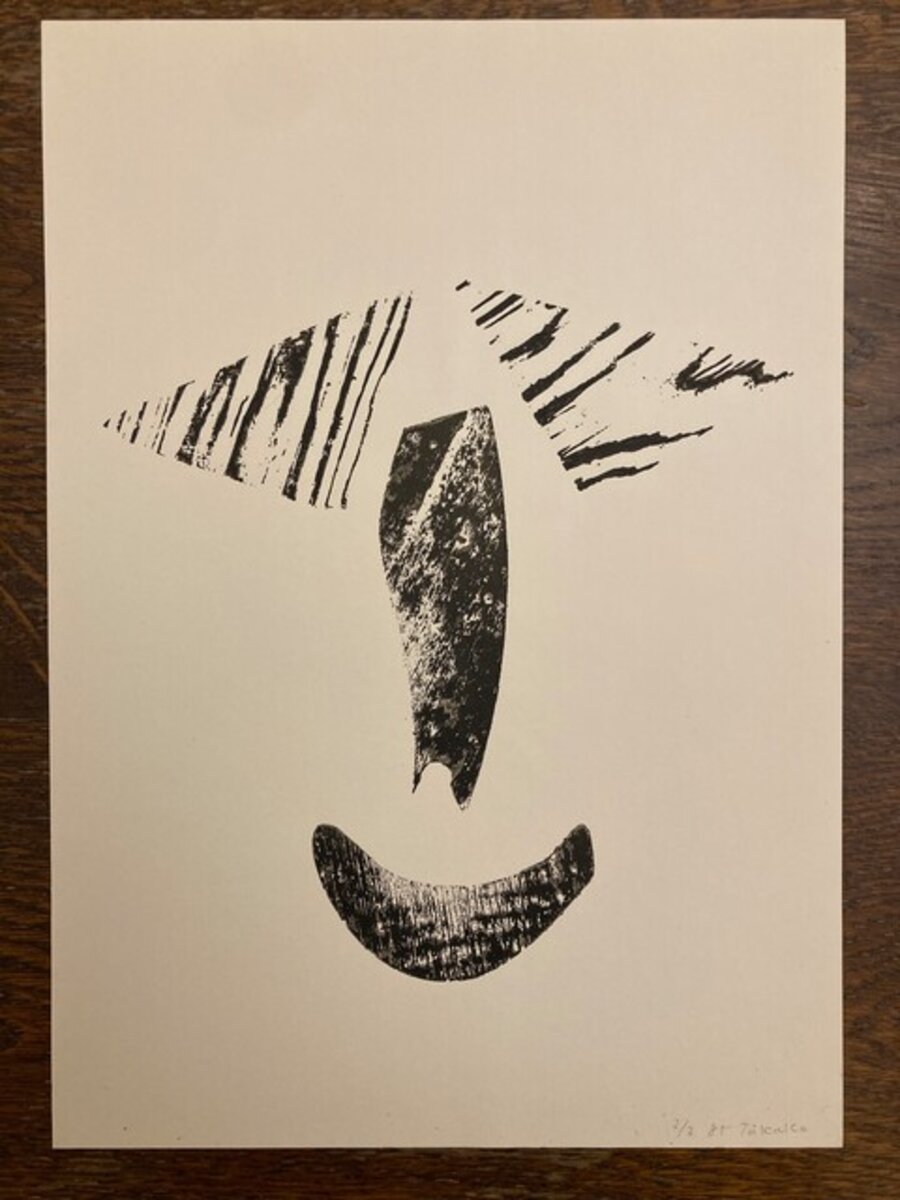 Untitled (Handstamped Drawing)
