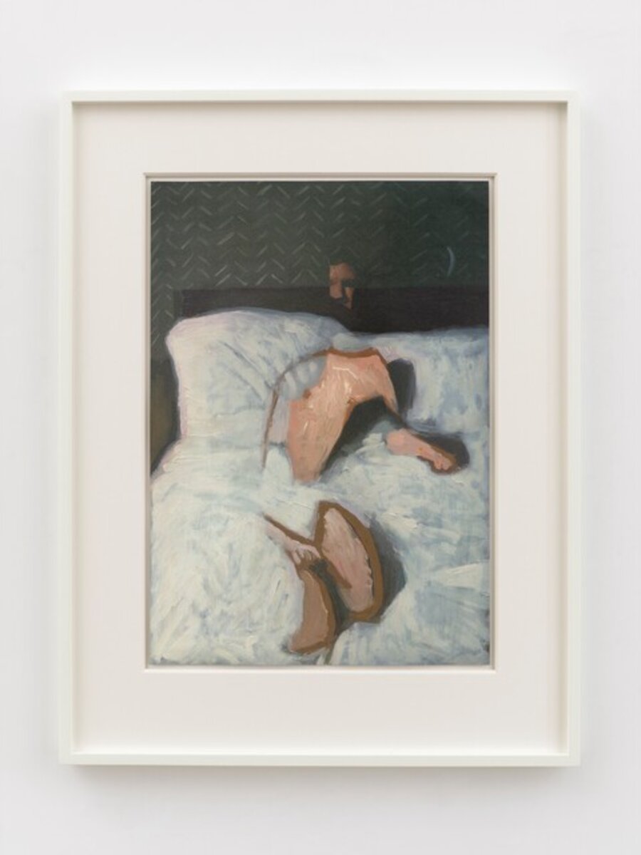 Figure on Bed