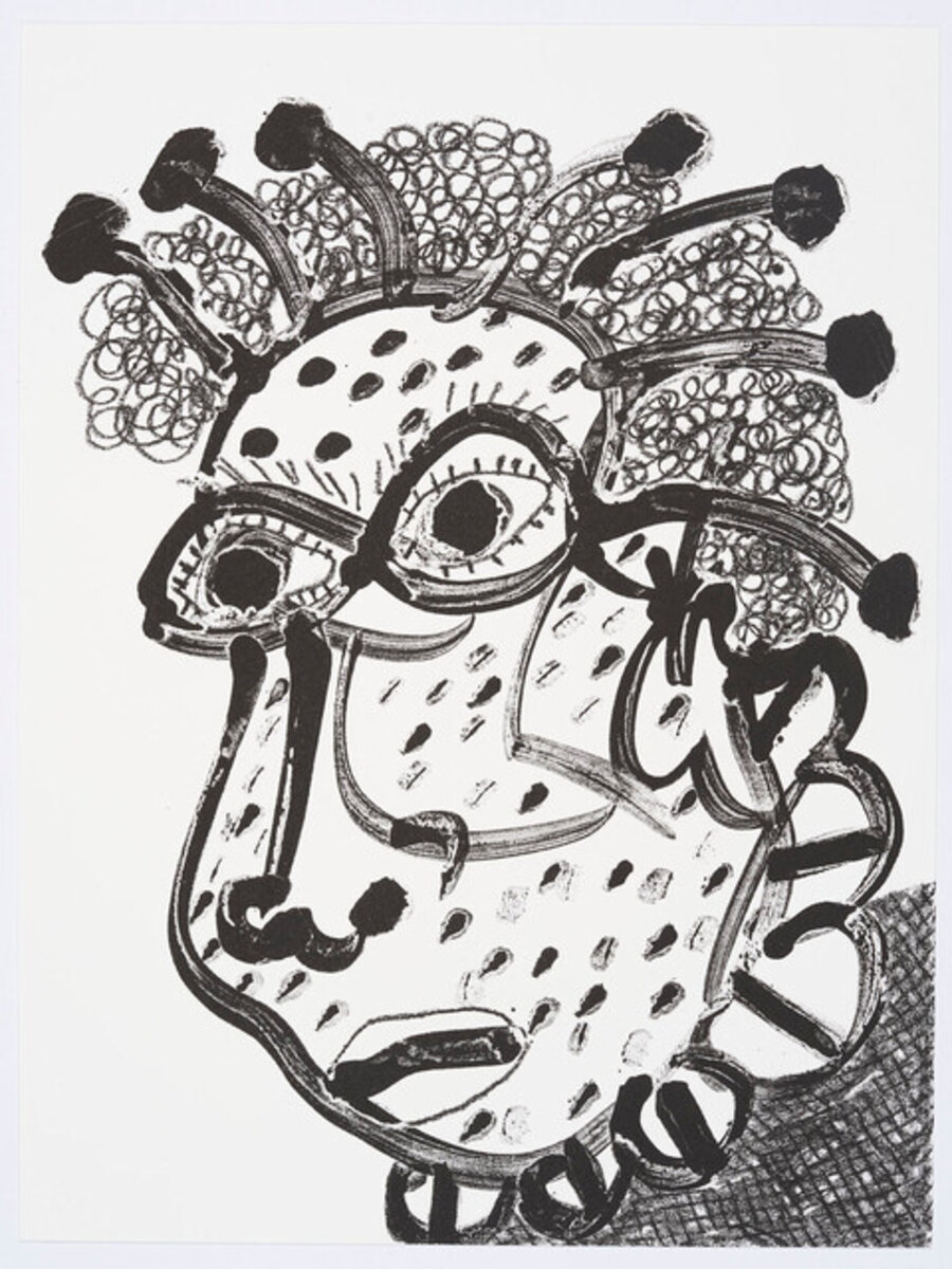 Portrait w/ self-portrait details