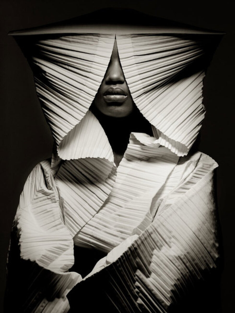 Sebastian in Issey Miyake, New York City