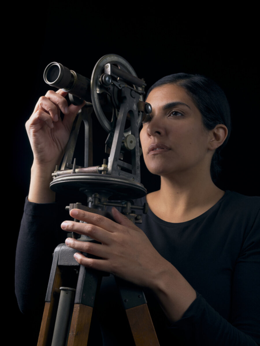 Portrait of Woman with Theodolite I