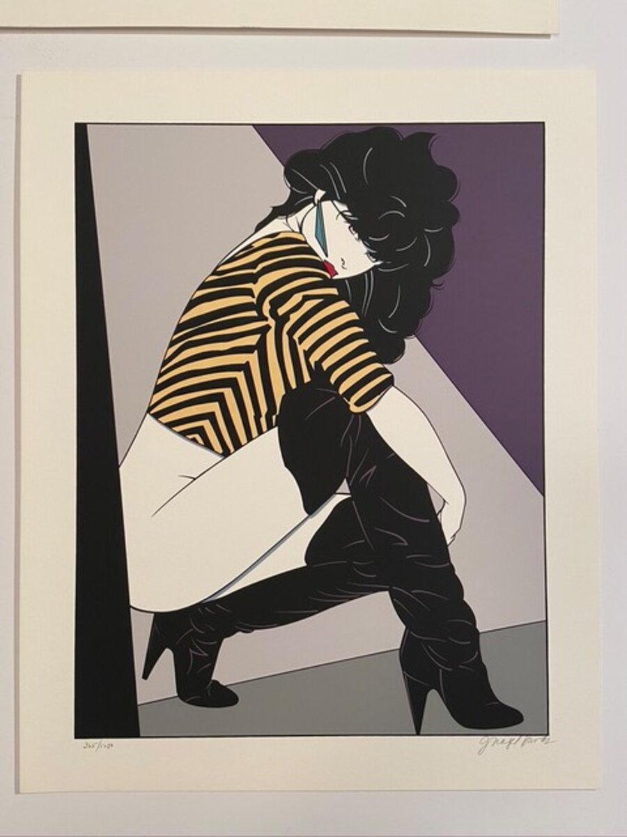 Hand Printed Silkscreen from the The Playboy Portfolio